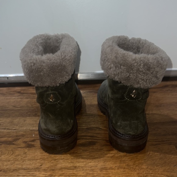 Jimmy Choo Yari Sherpa-lined Boots. Size 7. - Picture 4 of 7